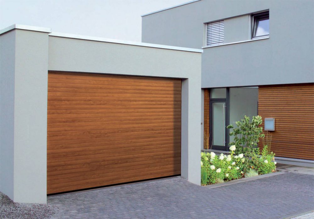Serranda Avvolgibile da garage RollMatic Hormann effetto legno