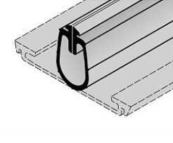 Guarnizione inferiore per portone Sezionale Hormann Serie 40