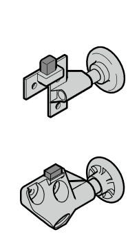 Carrello portaruota completo con ruota di scorrimento e respingente per portone basculante Hormann