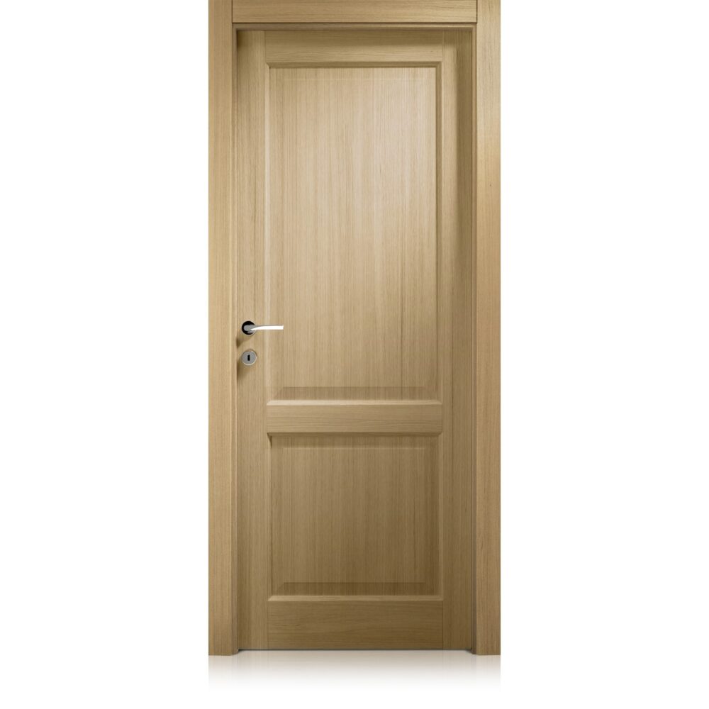 Porta da interni Ferrero Legno Mod. Forma/3 in finitura bianco, noce e rovere gold
